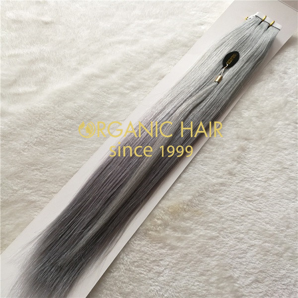 Tape in hair extension-100 remy human hair extension GT10